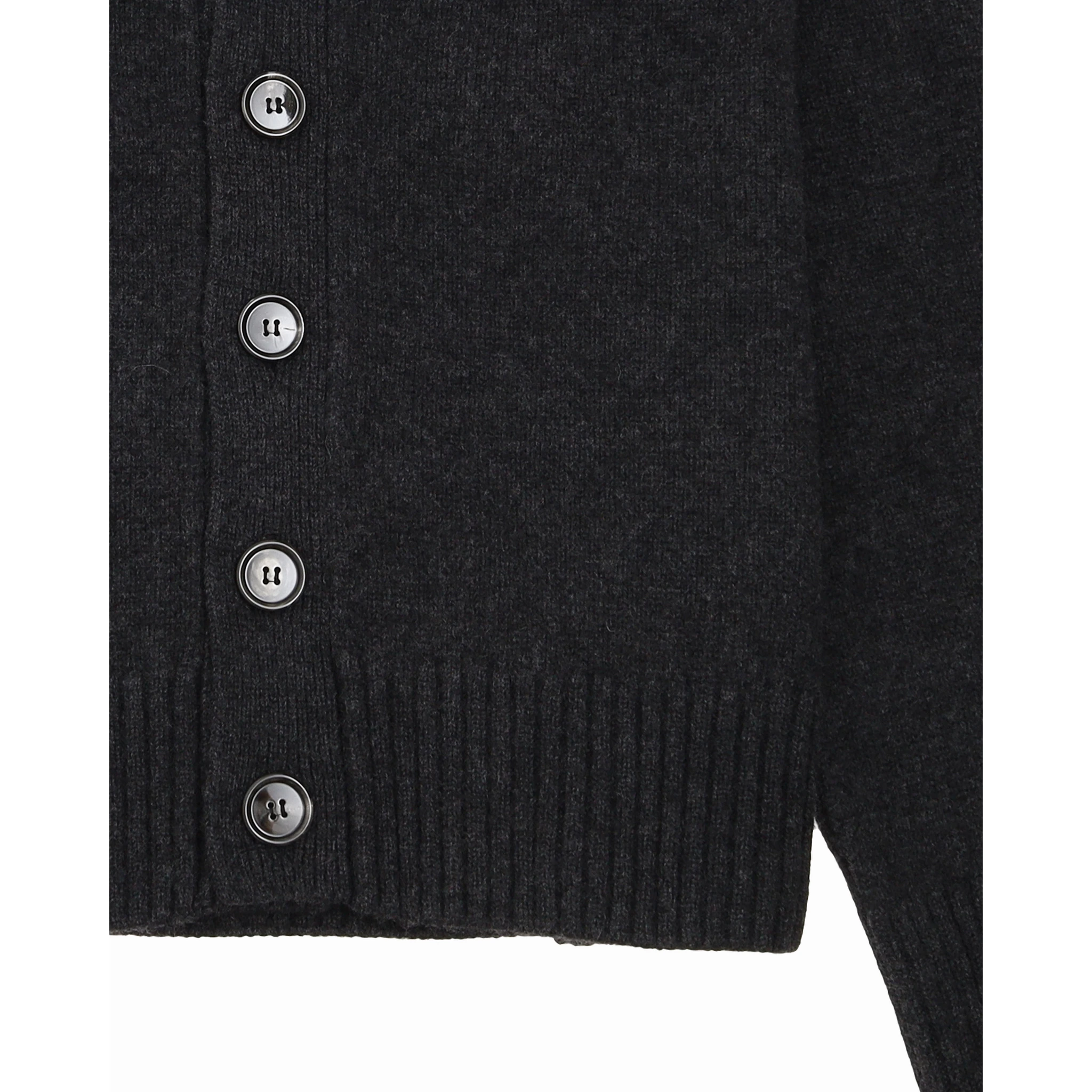 Ami Paris Sweaters Grey