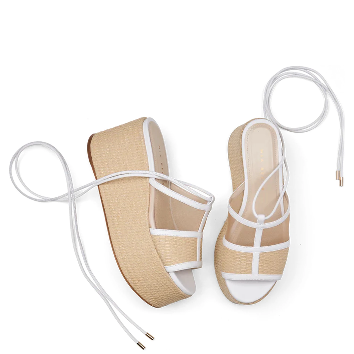 M+E' Sandals White