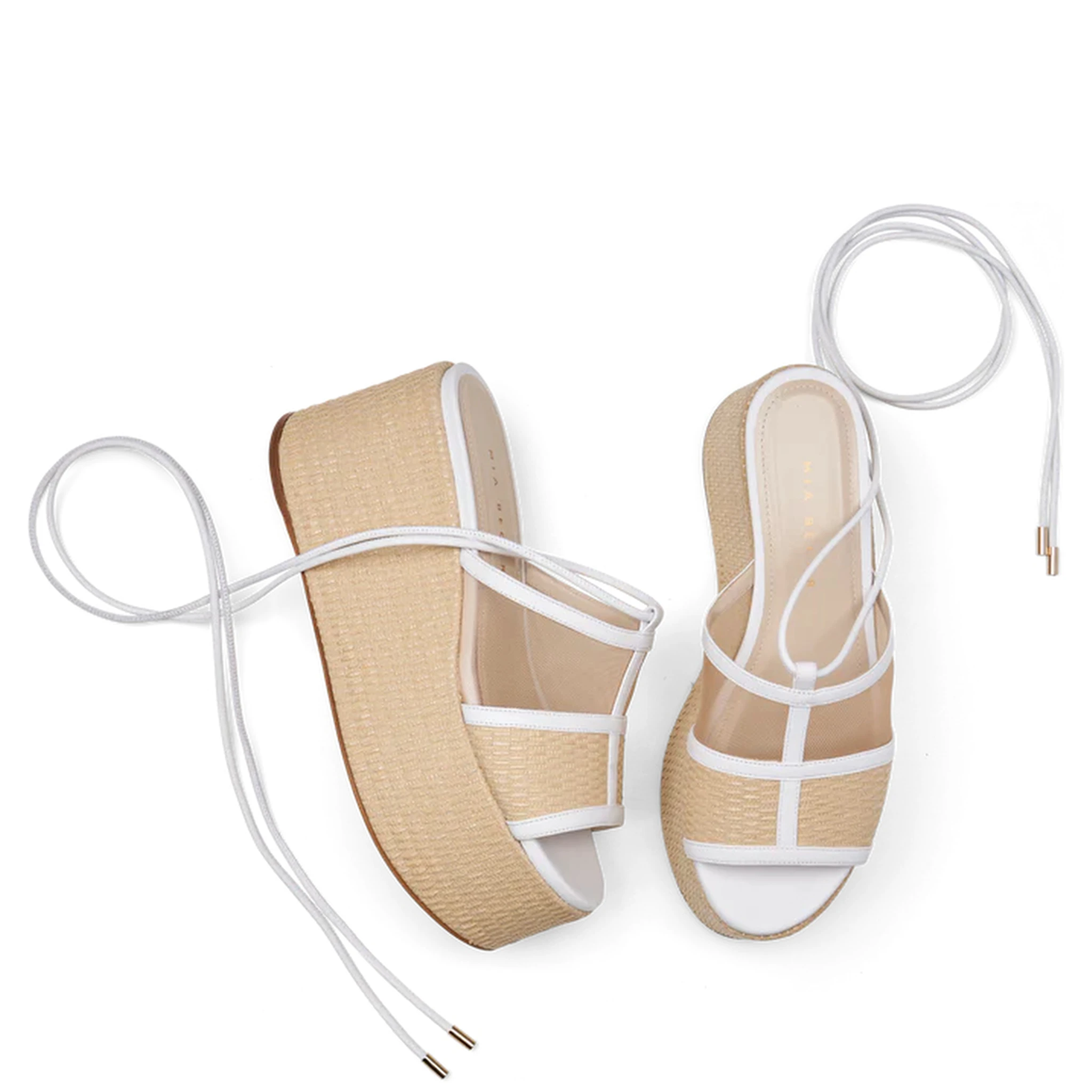 M+E' Sandals White