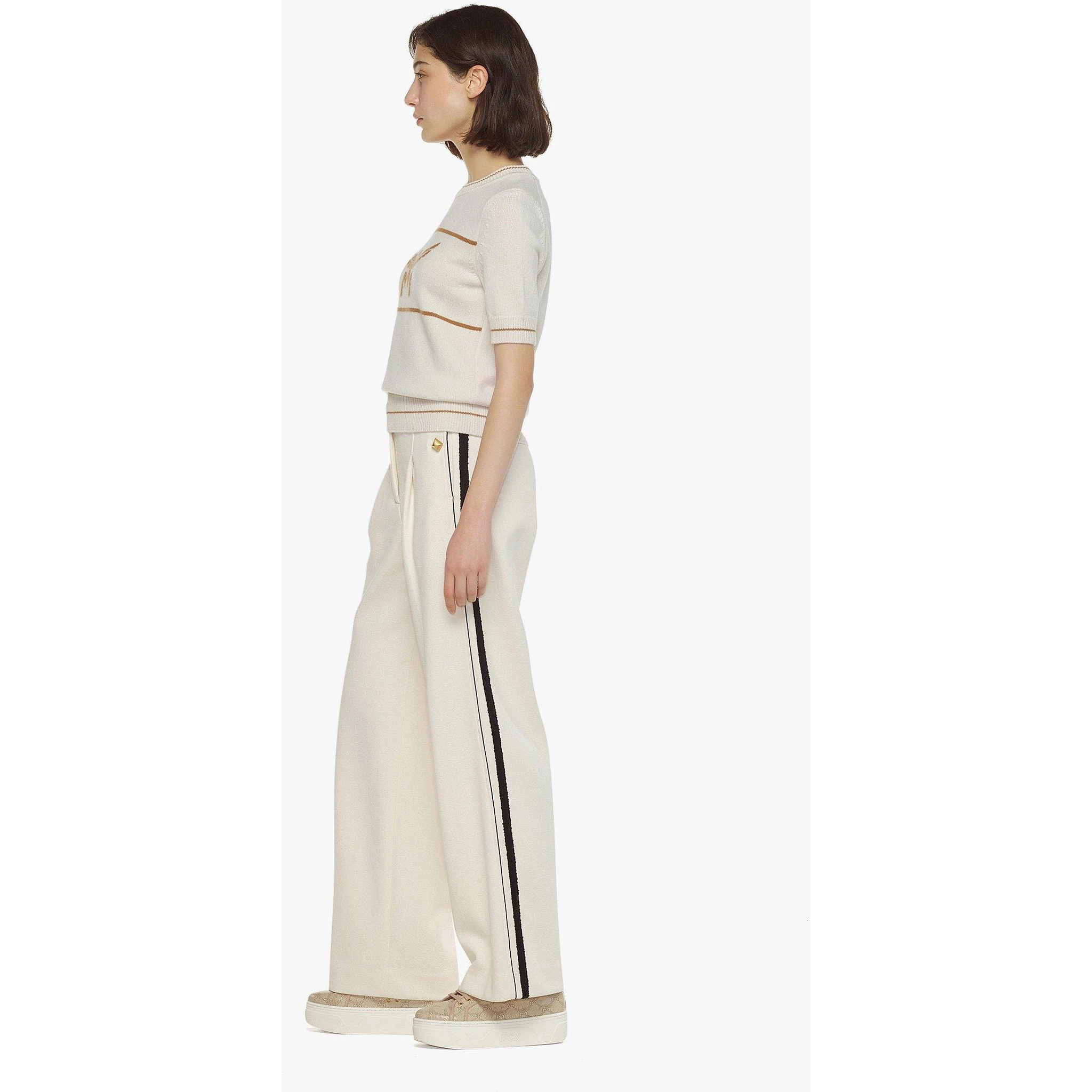 MCM Trousers White