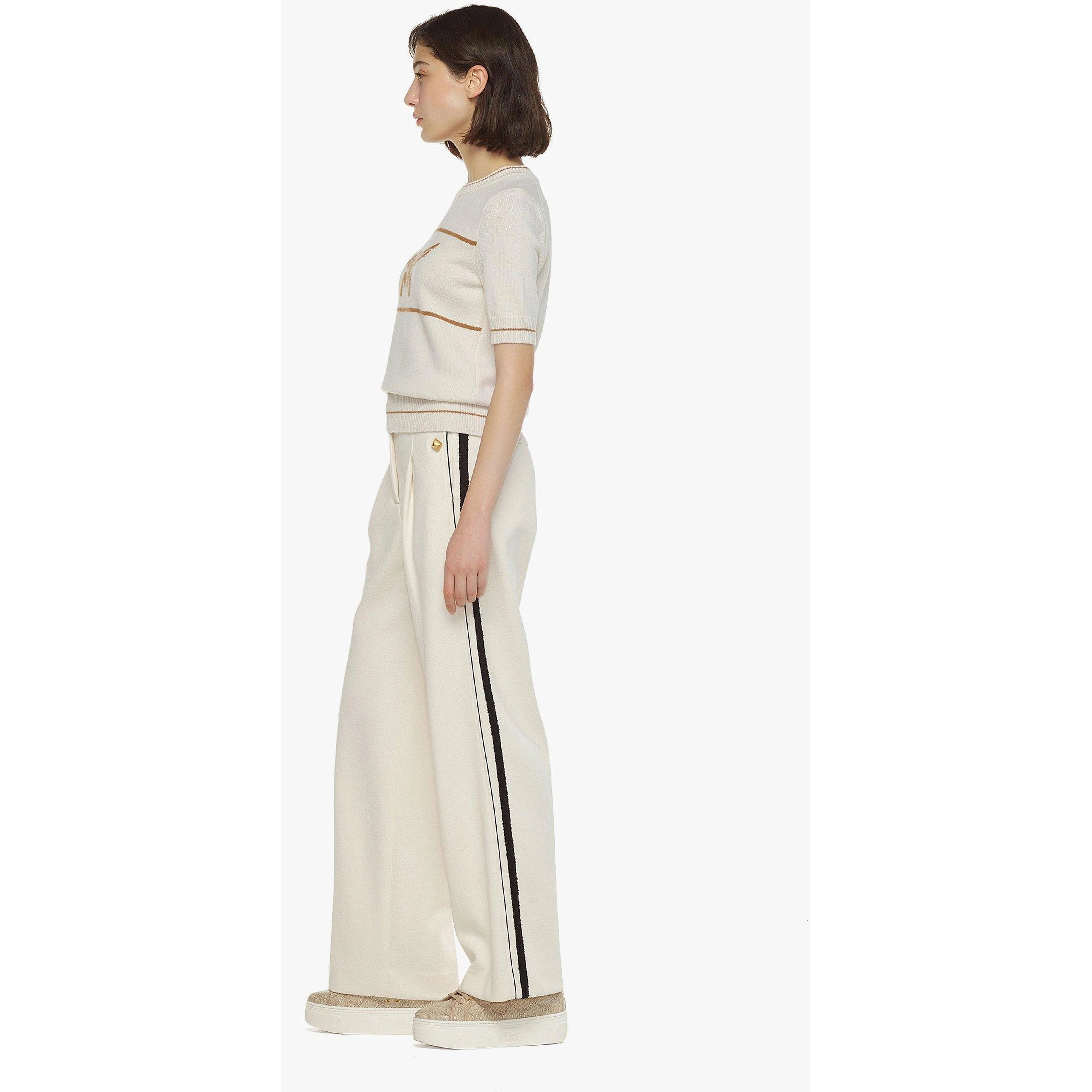 MCM Trousers White