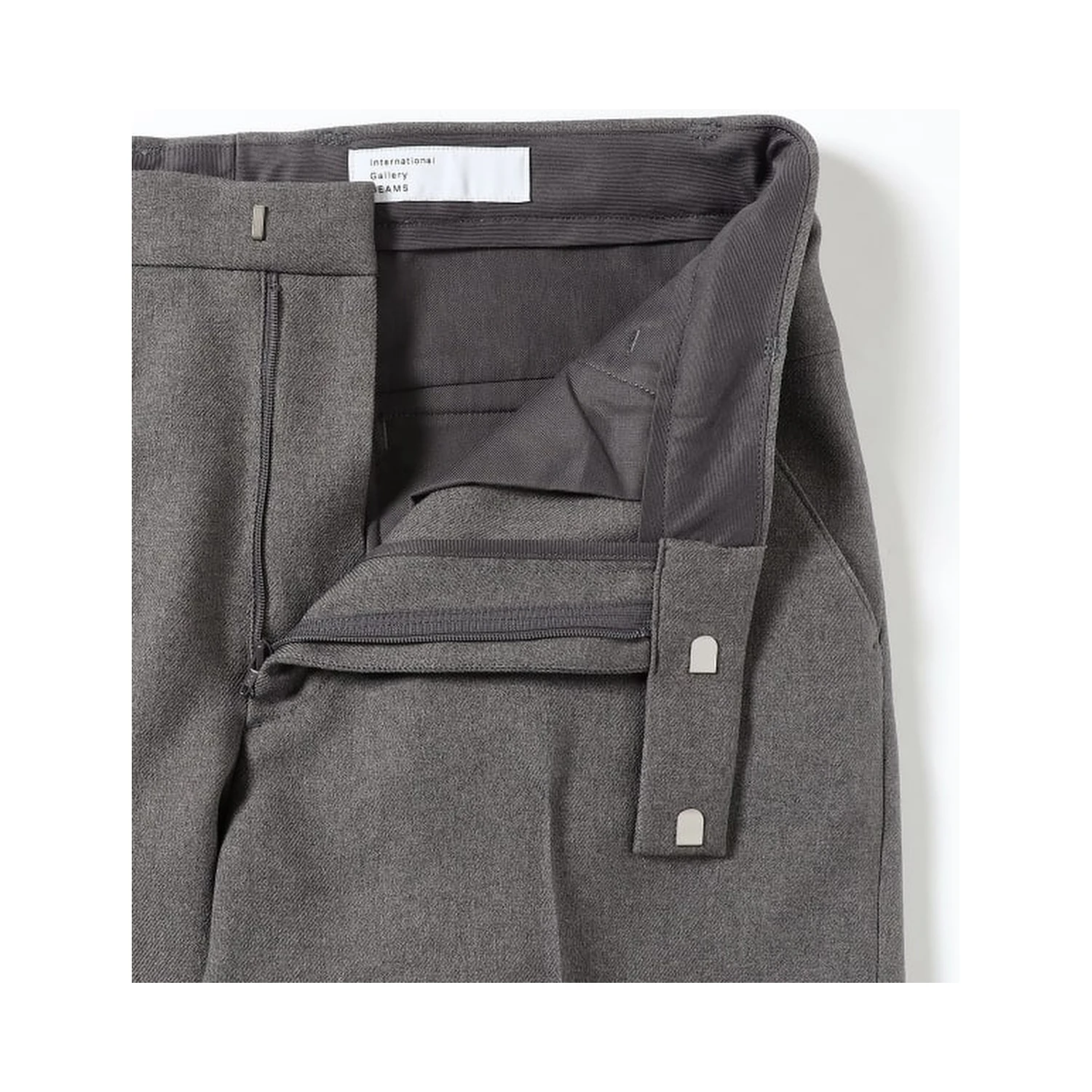 BEAMS Trousers Grey