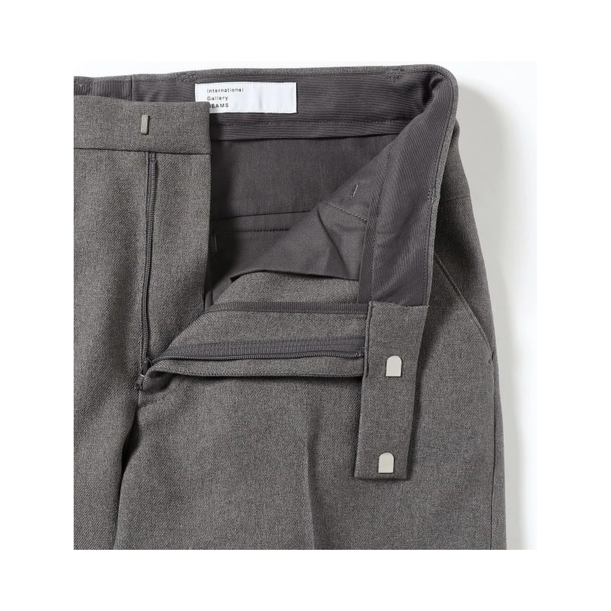 BEAMS Trousers Grey