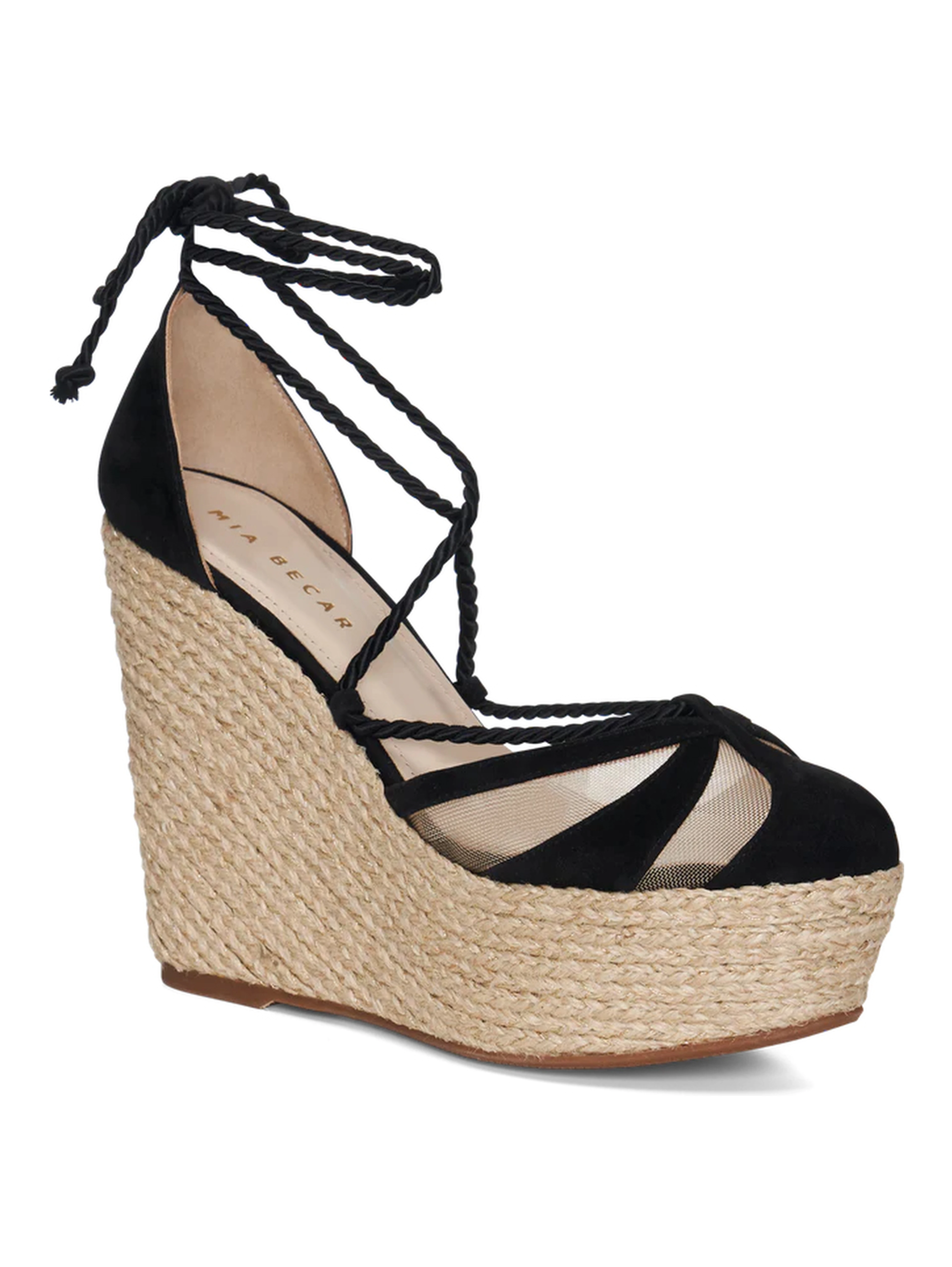 M+E' Sandals Black