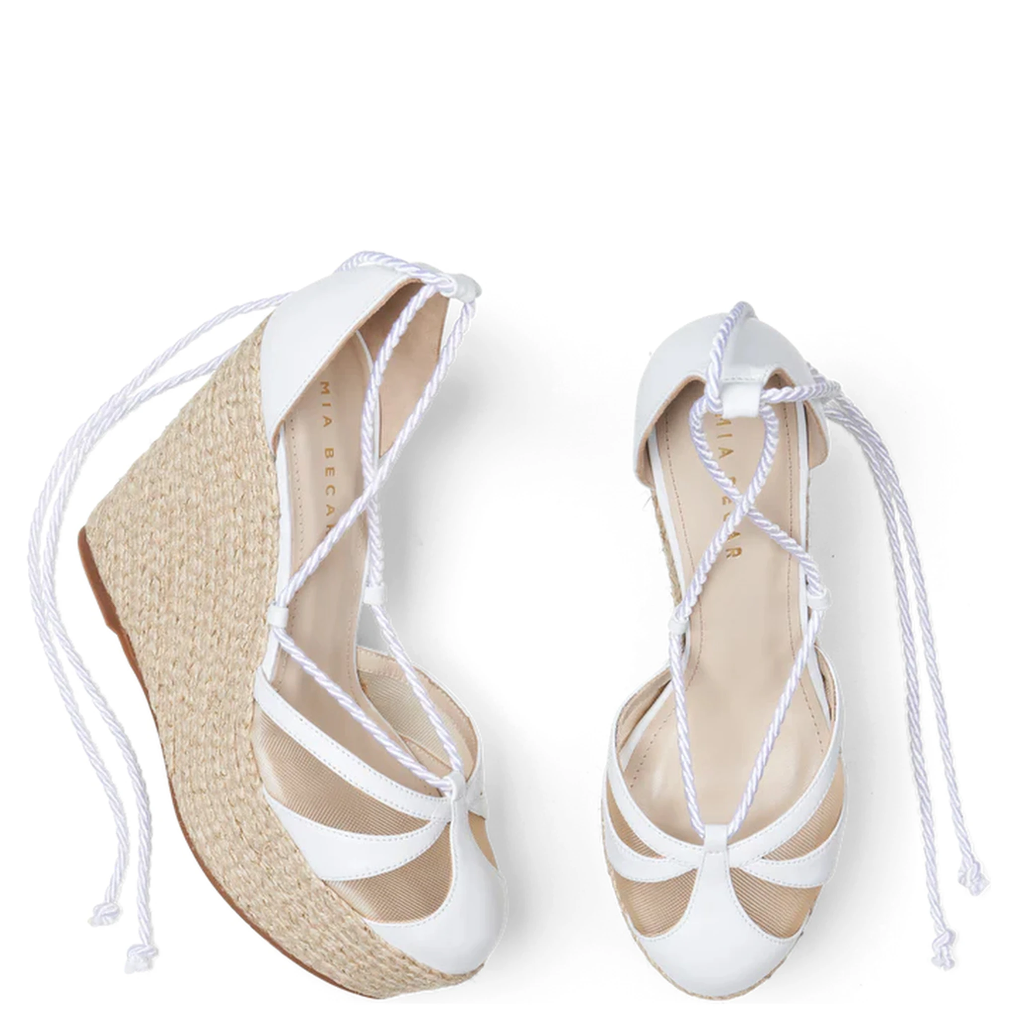 M+E' Sandals White