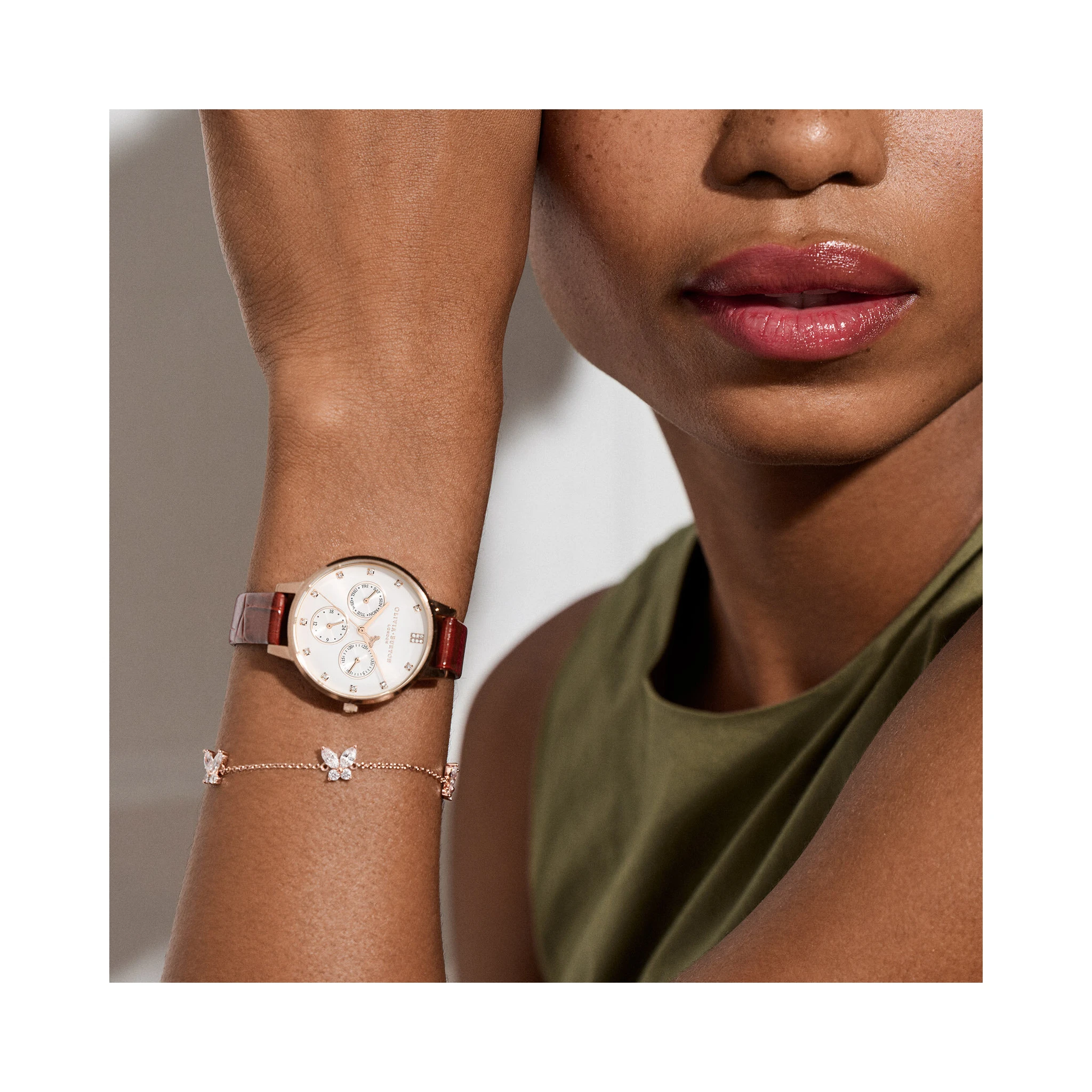 OLIVIA BURTON Bijoux Purple