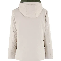 Enzo Hooded flap-pocket parka