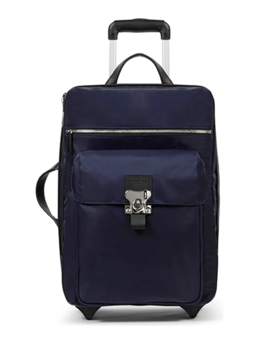 حقيبة سفر على شكل فراشة بعجلات