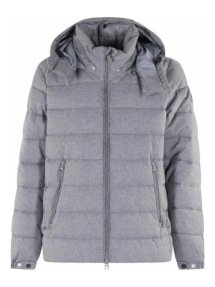 zip removable-hood jacket