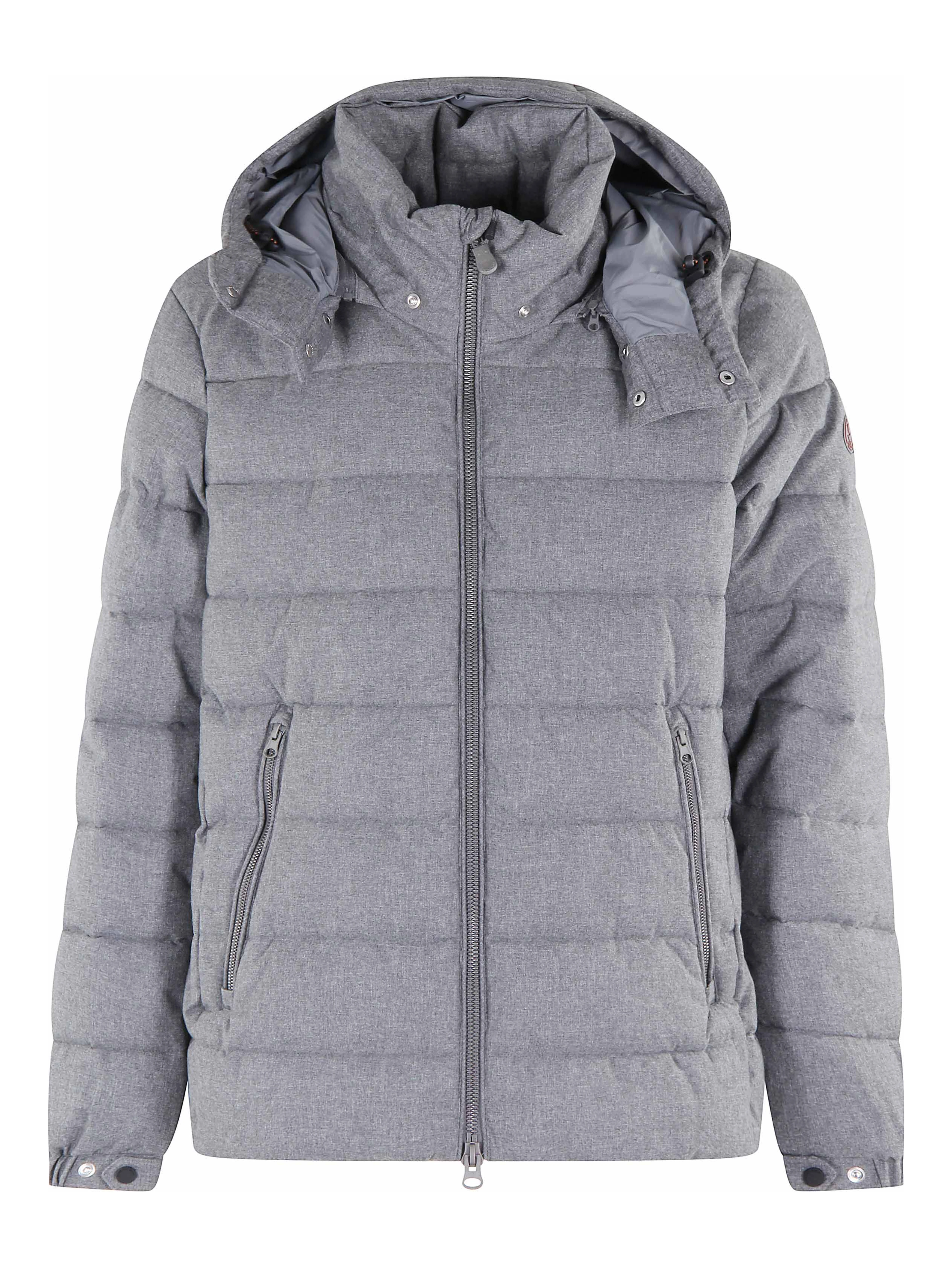 zip removable-hood jacket
