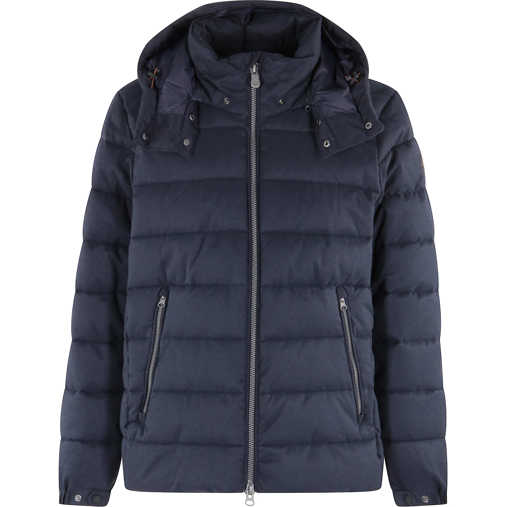 zip removable-hood jacket