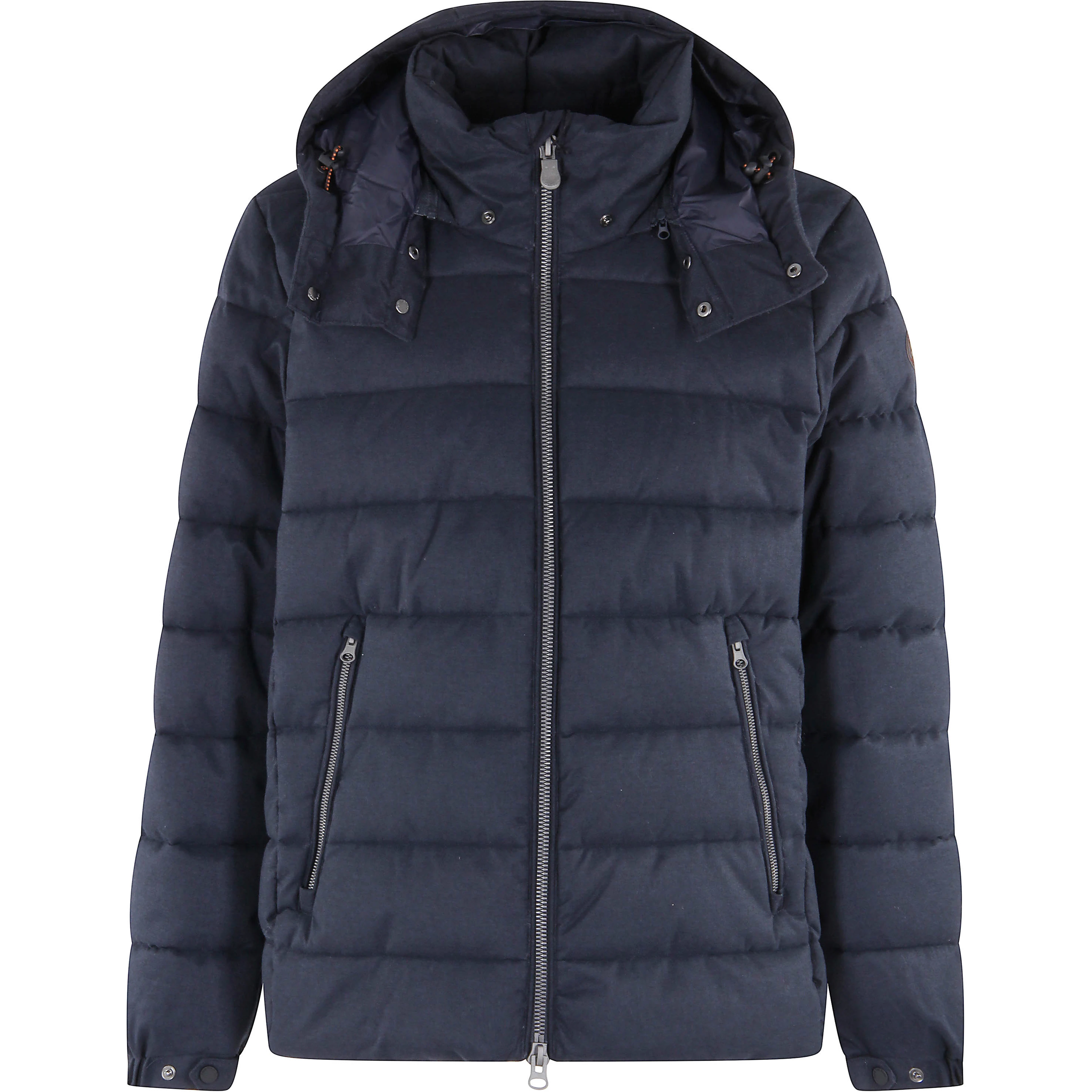 zip removable-hood jacket