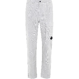Lens-detail trousers
