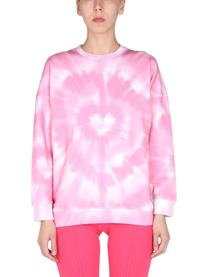 TIE-DYE PATTERN SWEATSHIRT