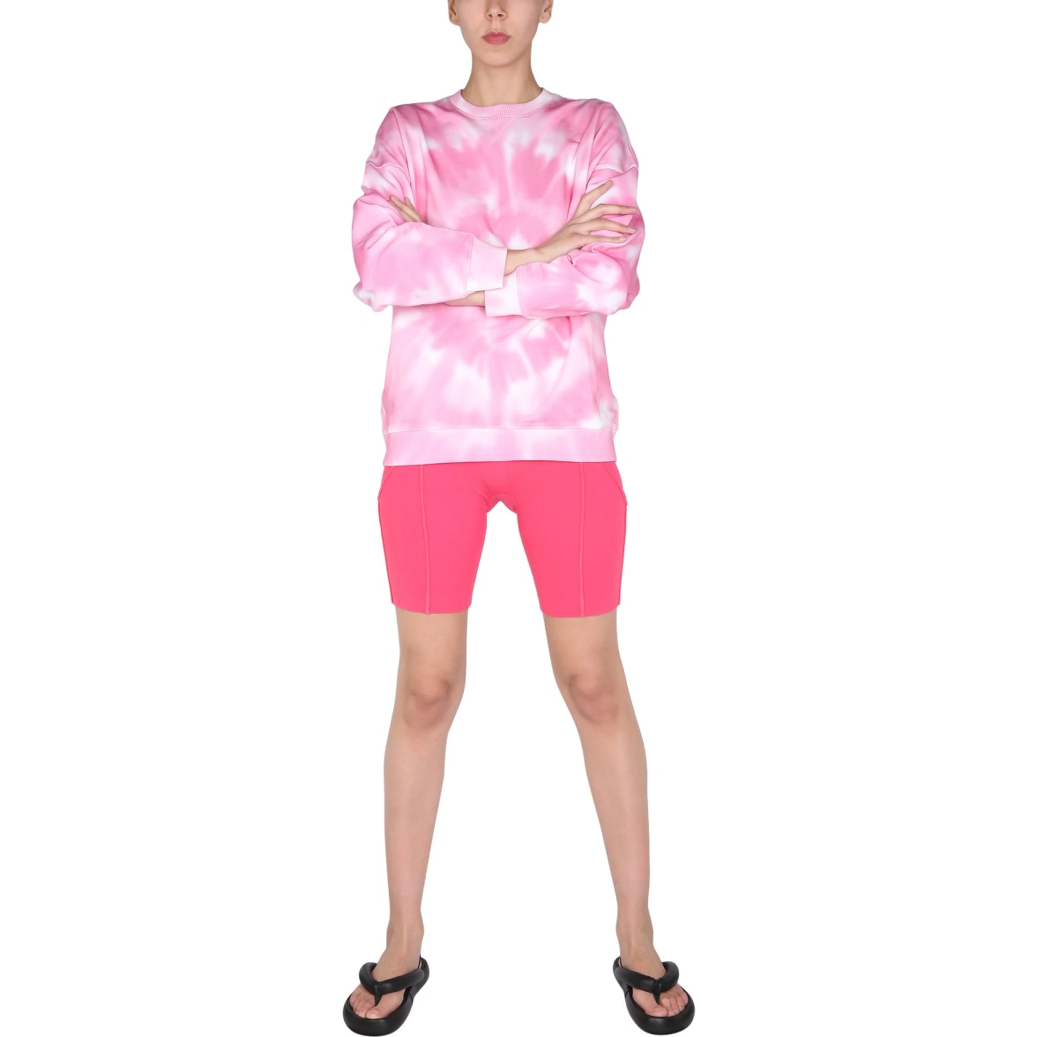 TIE-DYE PATTERN SWEATSHIRT