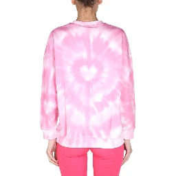 TIE-DYE PATTERN SWEATSHIRT