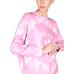 TIE-DYE PATTERN SWEATSHIRT