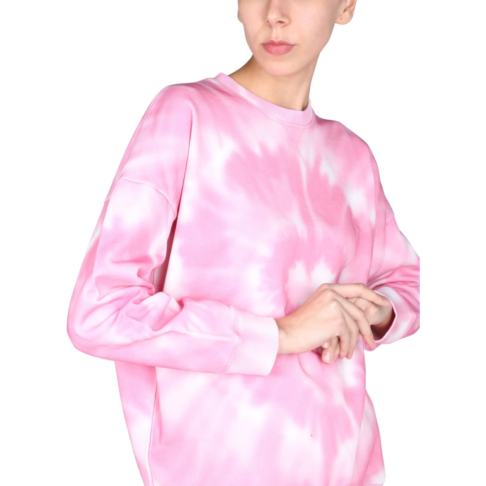 TIE-DYE PATTERN SWEATSHIRT