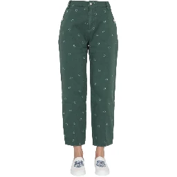 PANTS WITH PAISLEY PATTERN