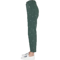 PANTS WITH PAISLEY PATTERN