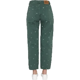 PANTS WITH PAISLEY PATTERN