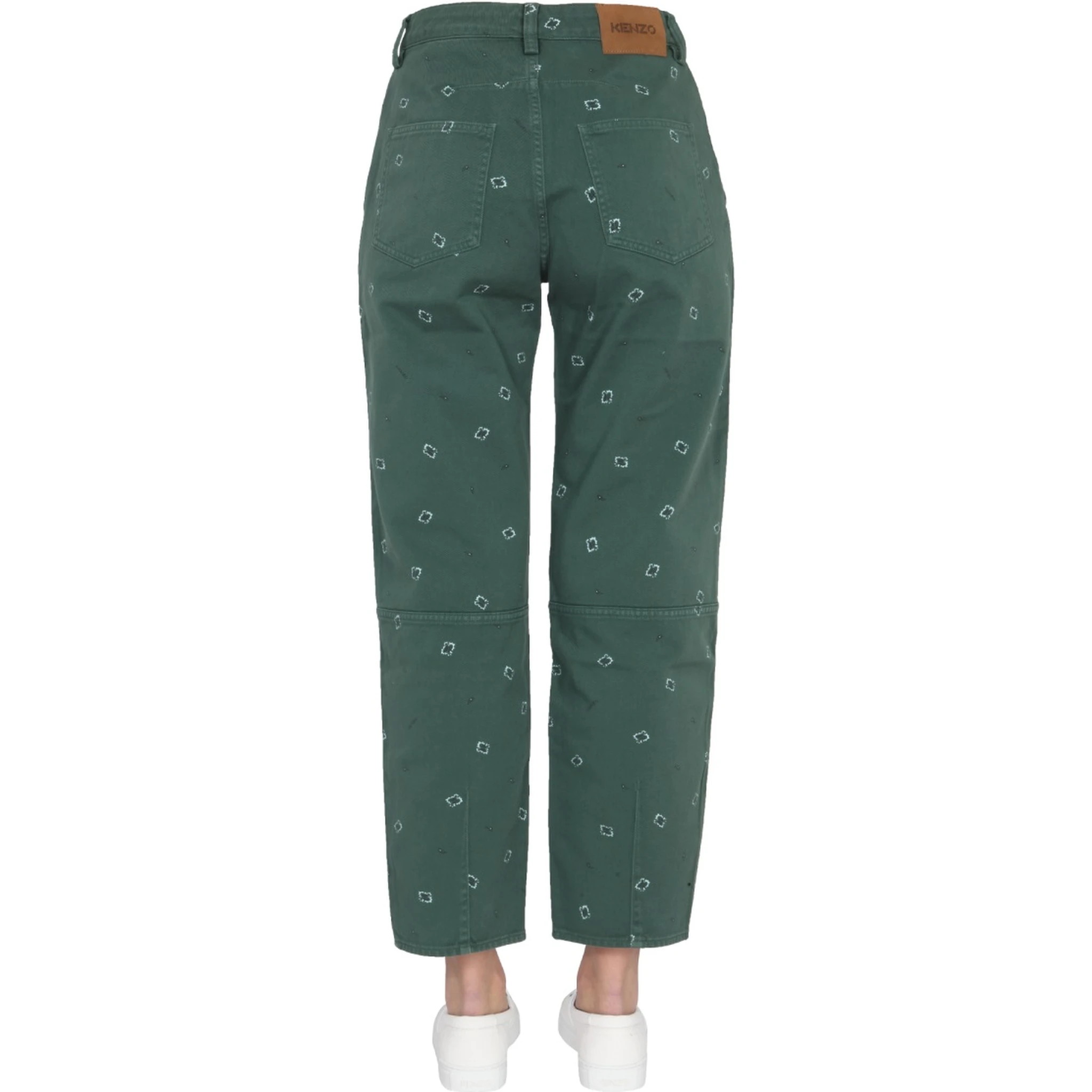 PANTS WITH PAISLEY PATTERN