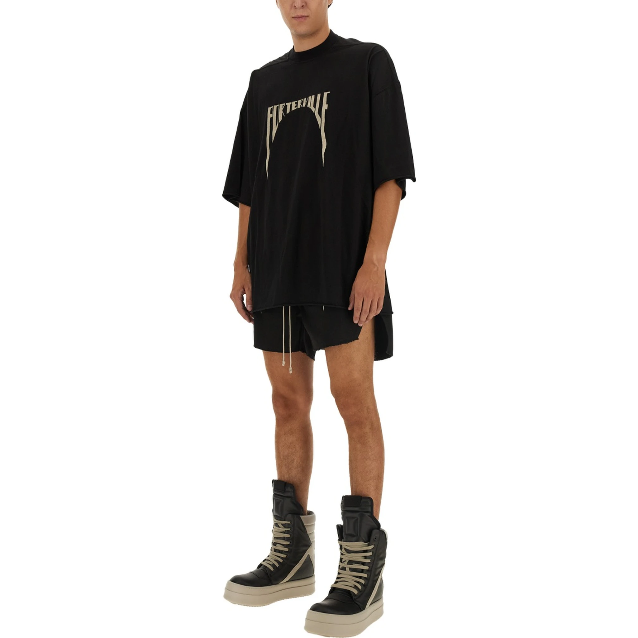 COTTON BERMUDA SHORTS