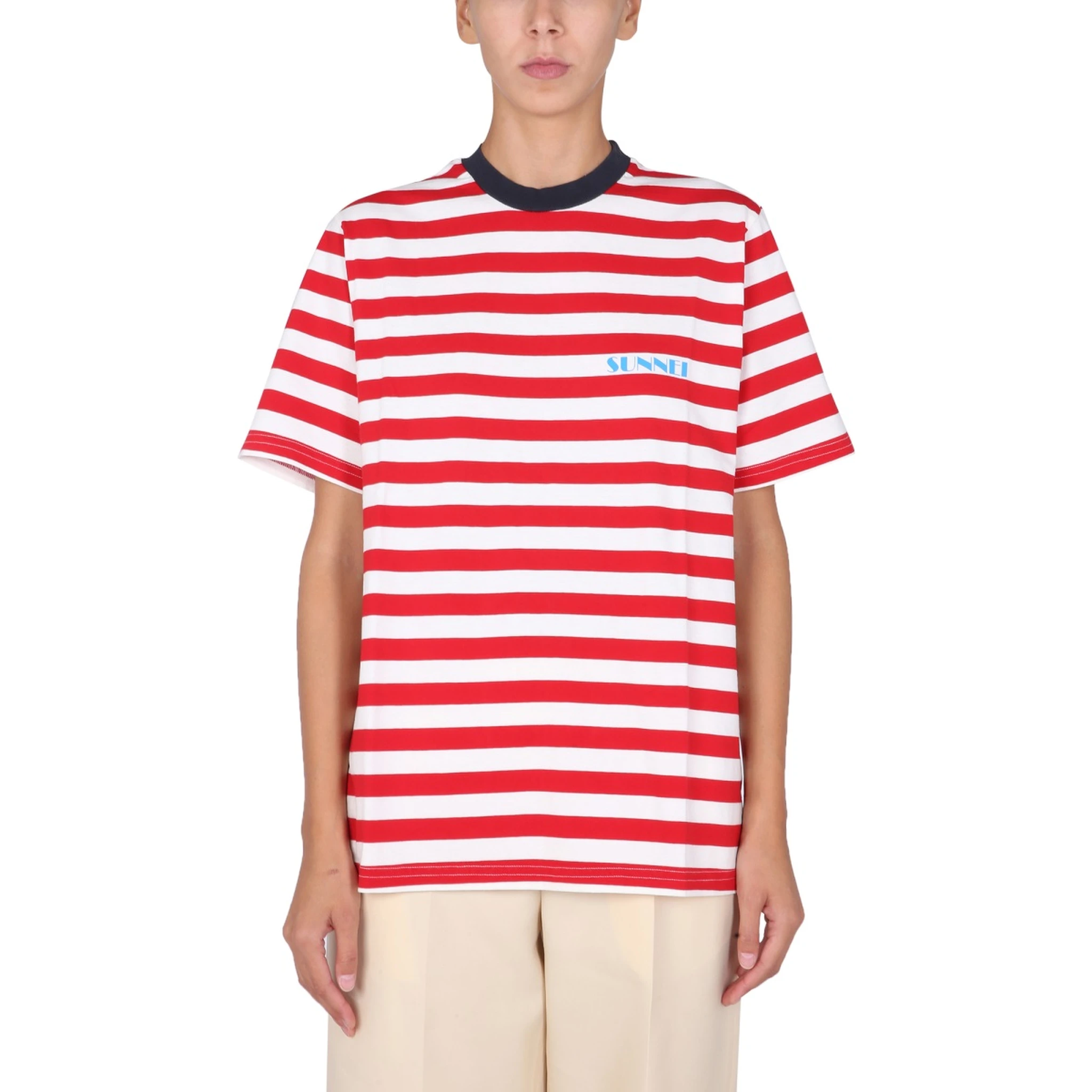 T-SHIRT WITH MINI LOGO