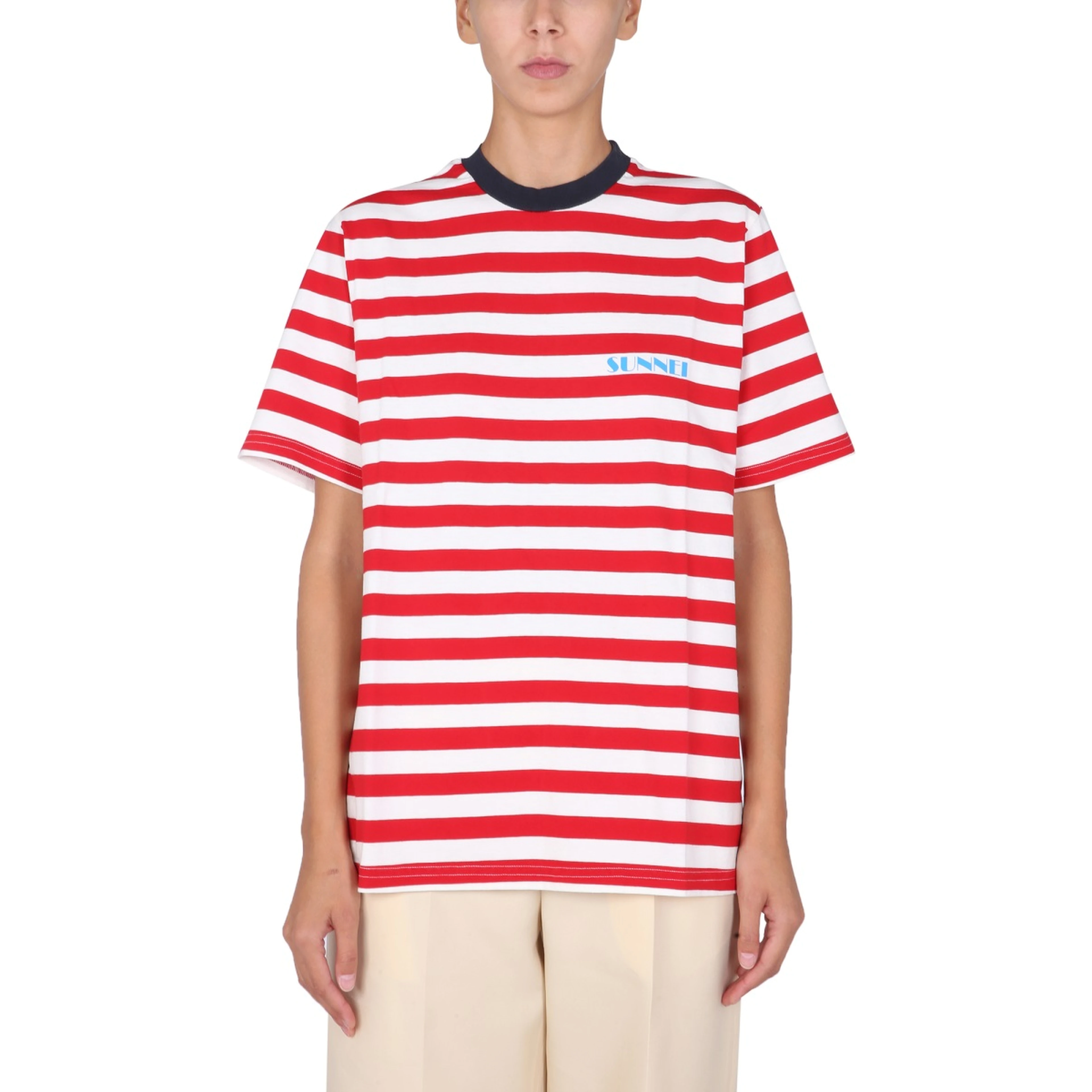 T-SHIRT WITH MINI LOGO