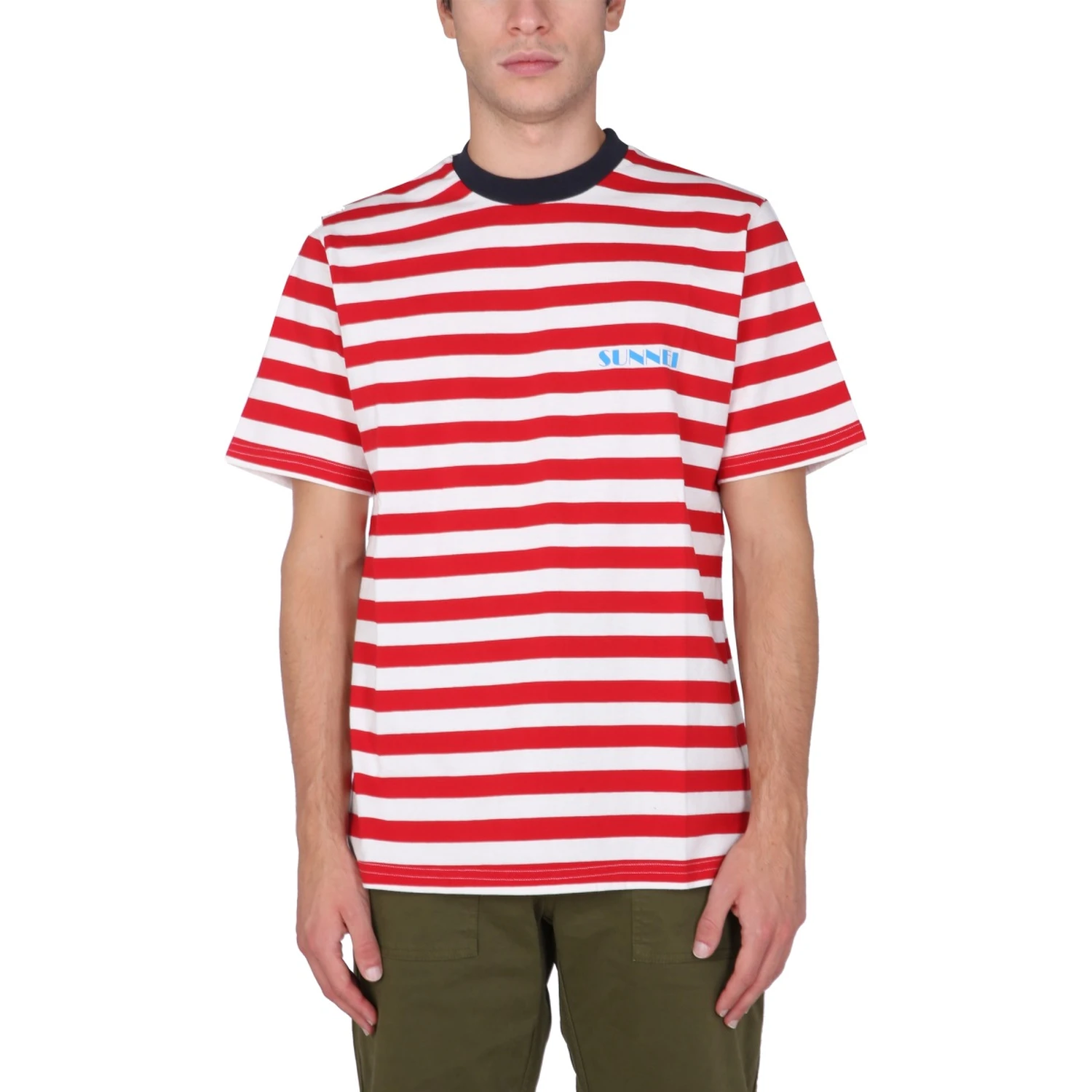T-SHIRT WITH MINI LOGO