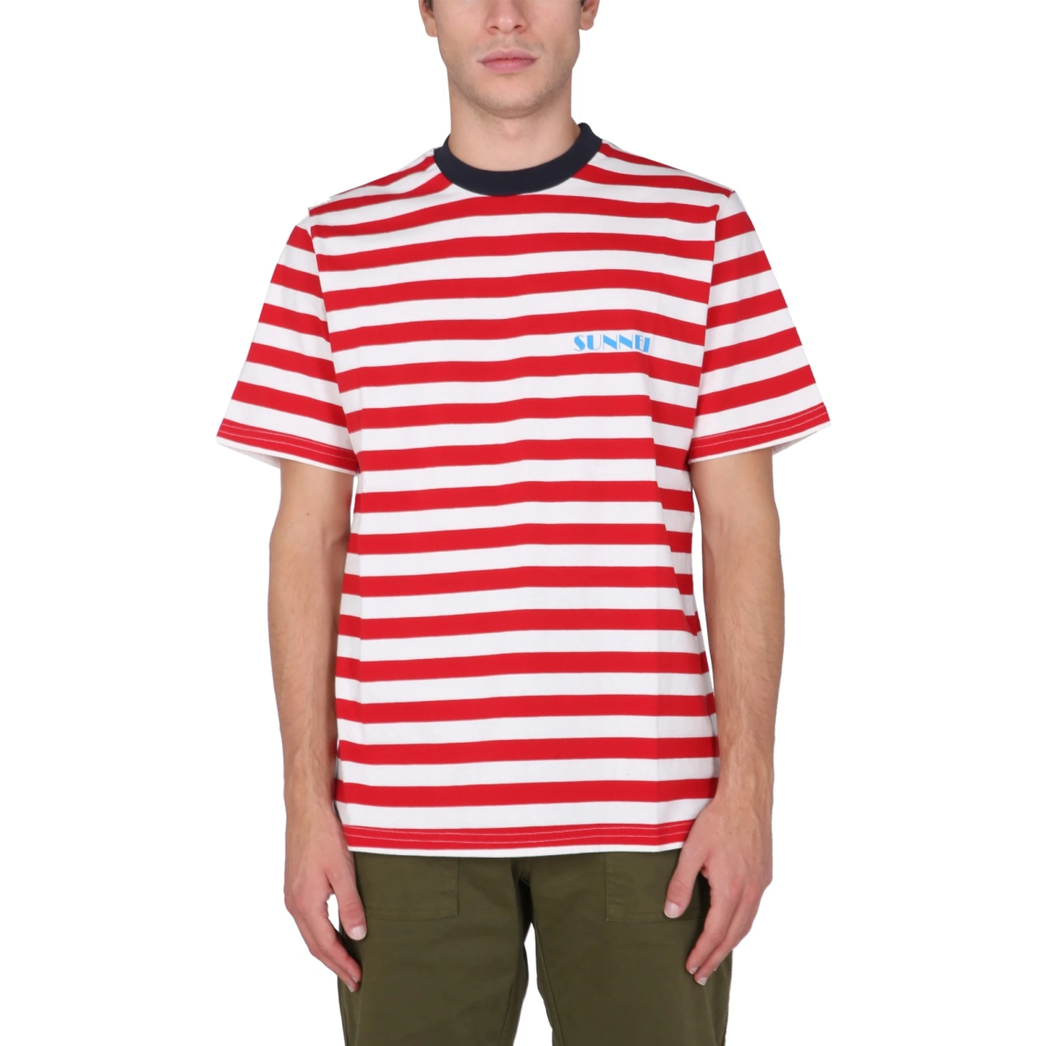 T-SHIRT WITH MINI LOGO