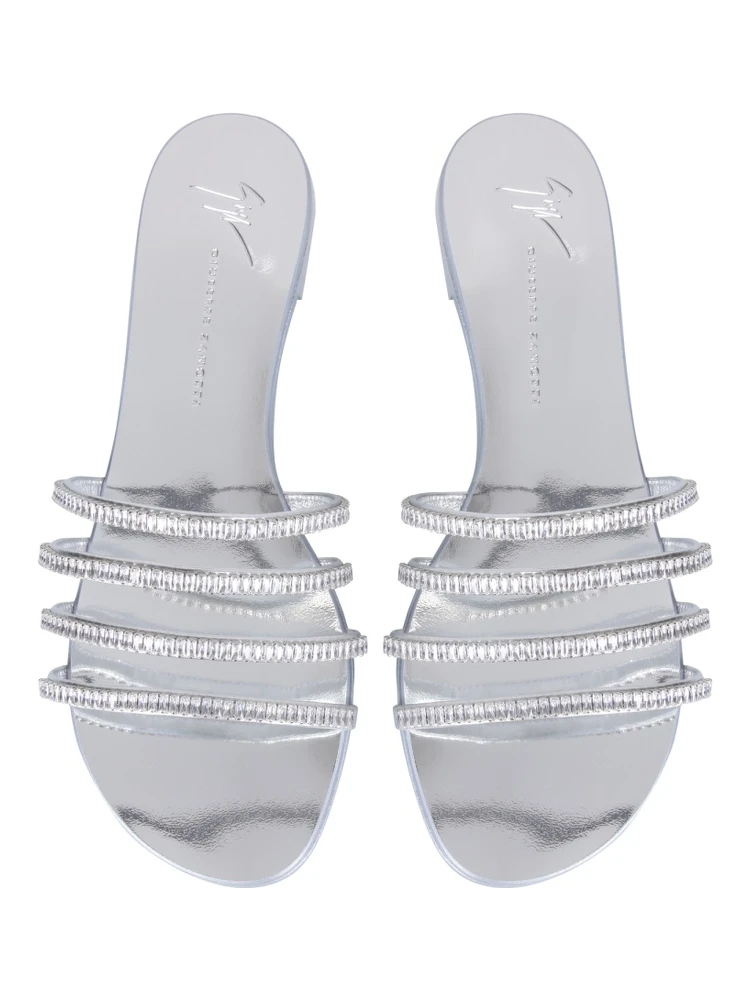 FLAT CRYSTAL SANDALS alternative