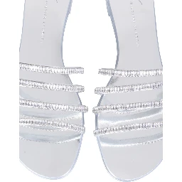 FLAT CRYSTAL SANDALS