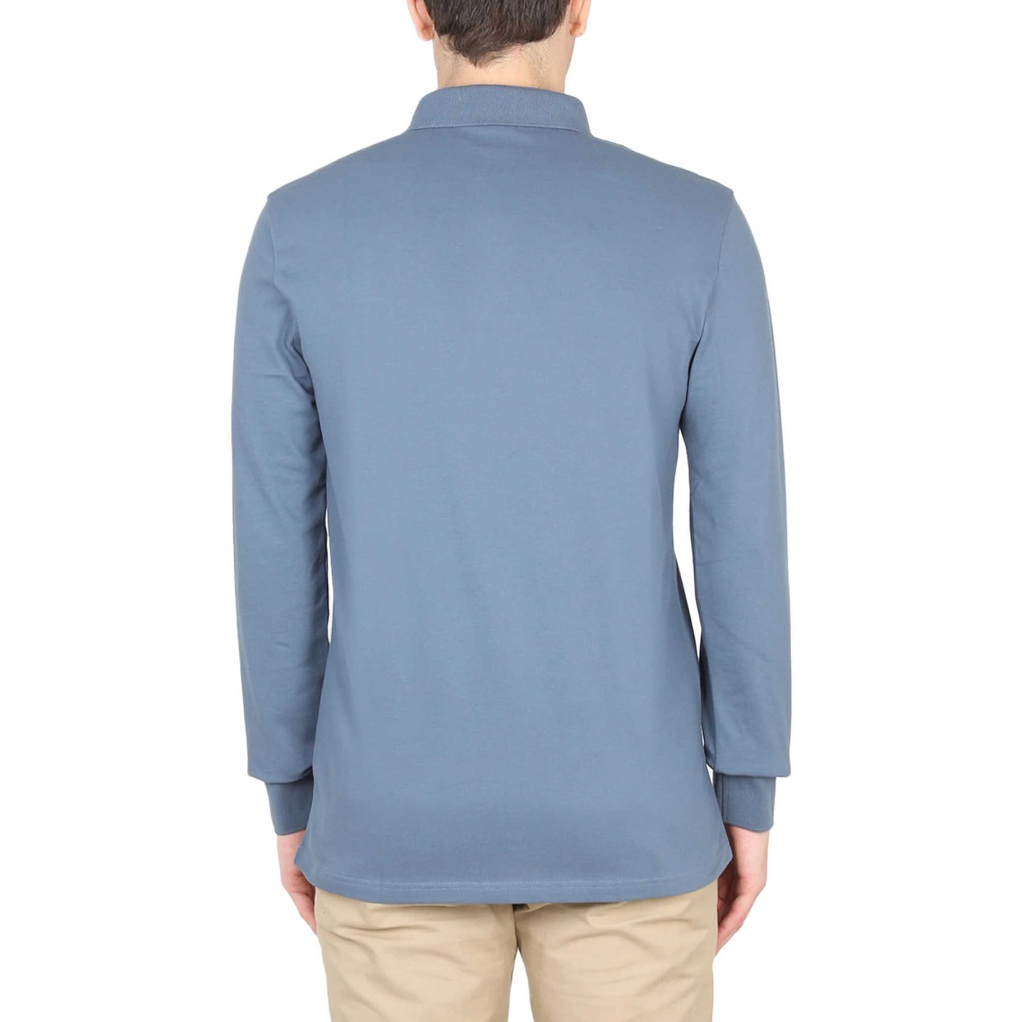 POLO WITH LOGO PATCH