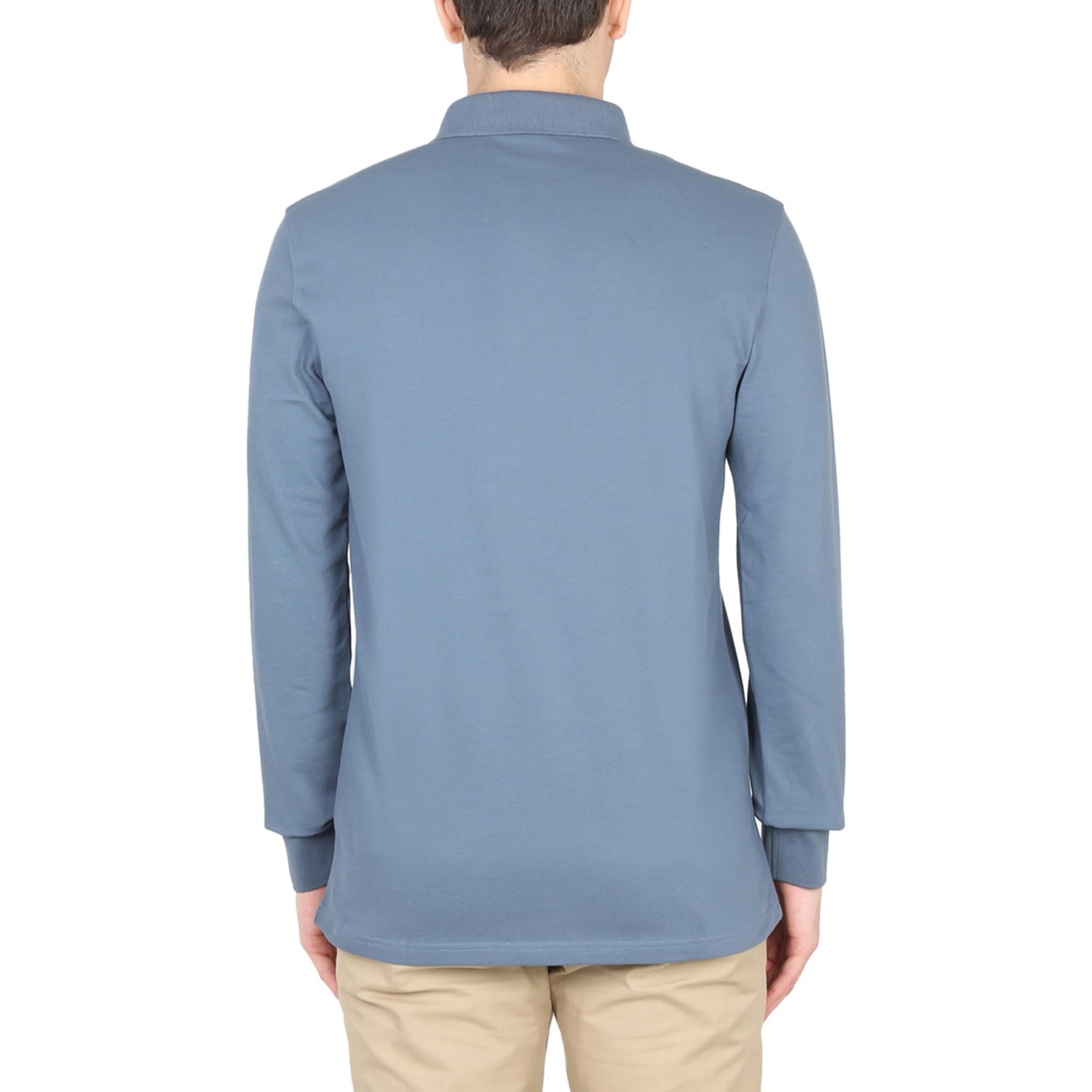 POLO WITH LOGO PATCH