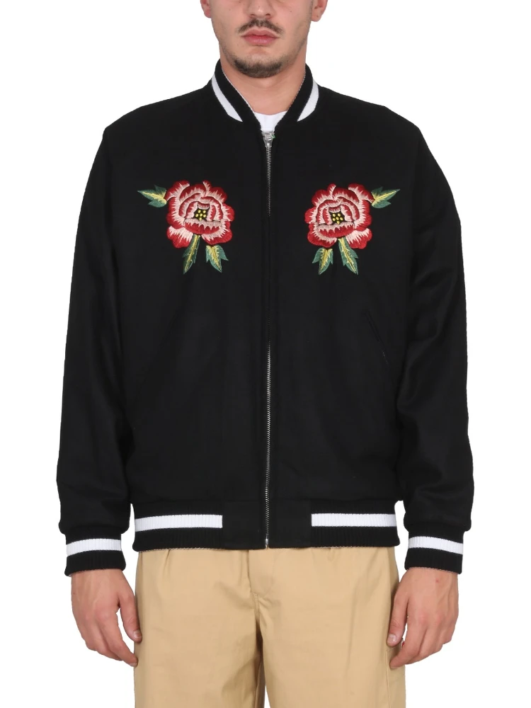 DOUBLE FACE BOMBER JACKET "FRANCE JAPAN"