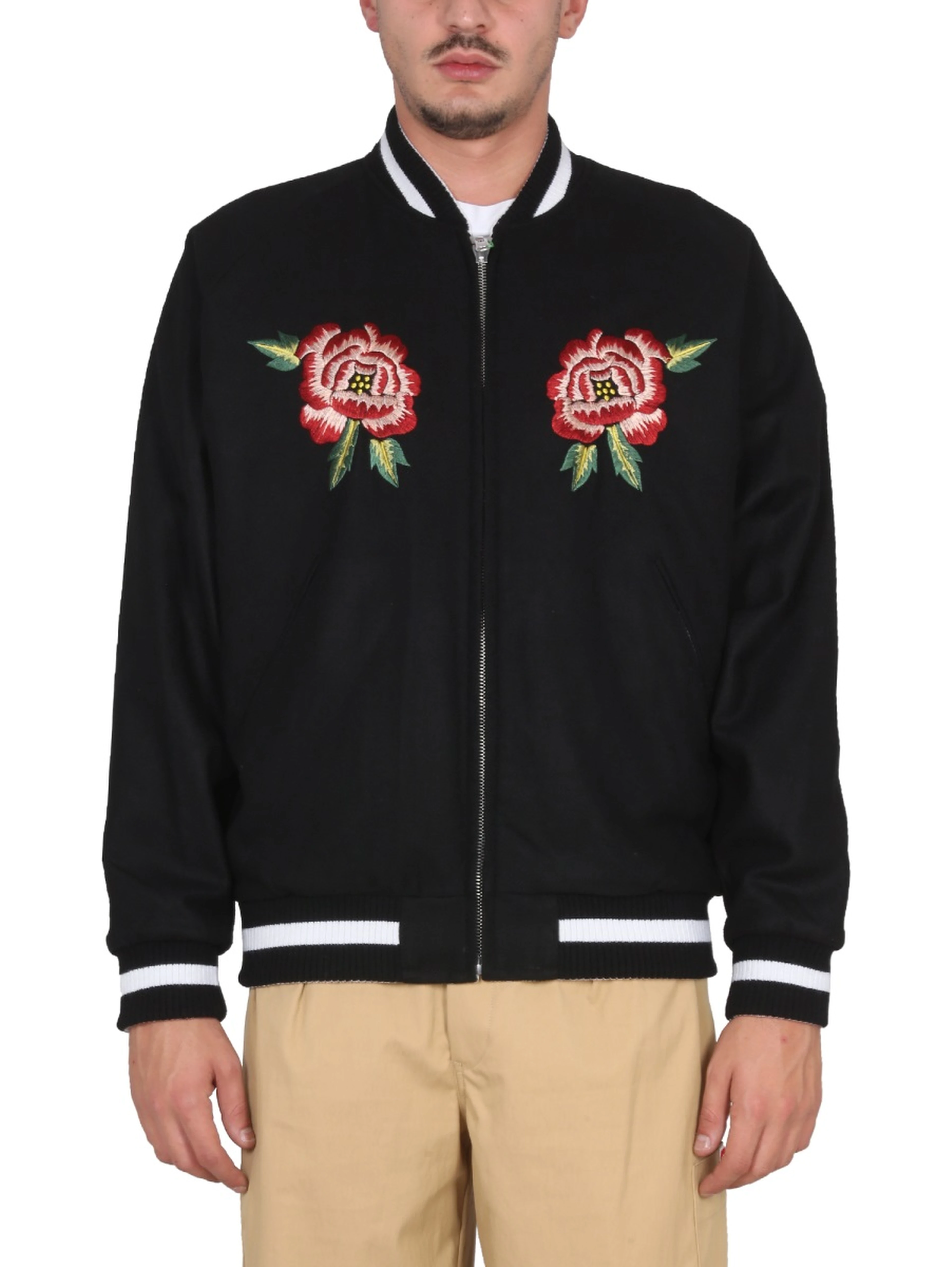 DOUBLE FACE BOMBER JACKET "FRANCE JAPAN"