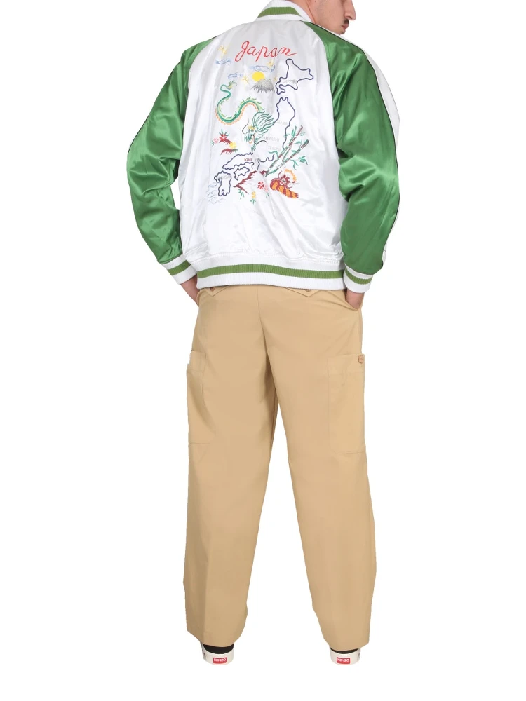 DOUBLE FACE BOMBER JACKET "FRANCE JAPAN" alternative