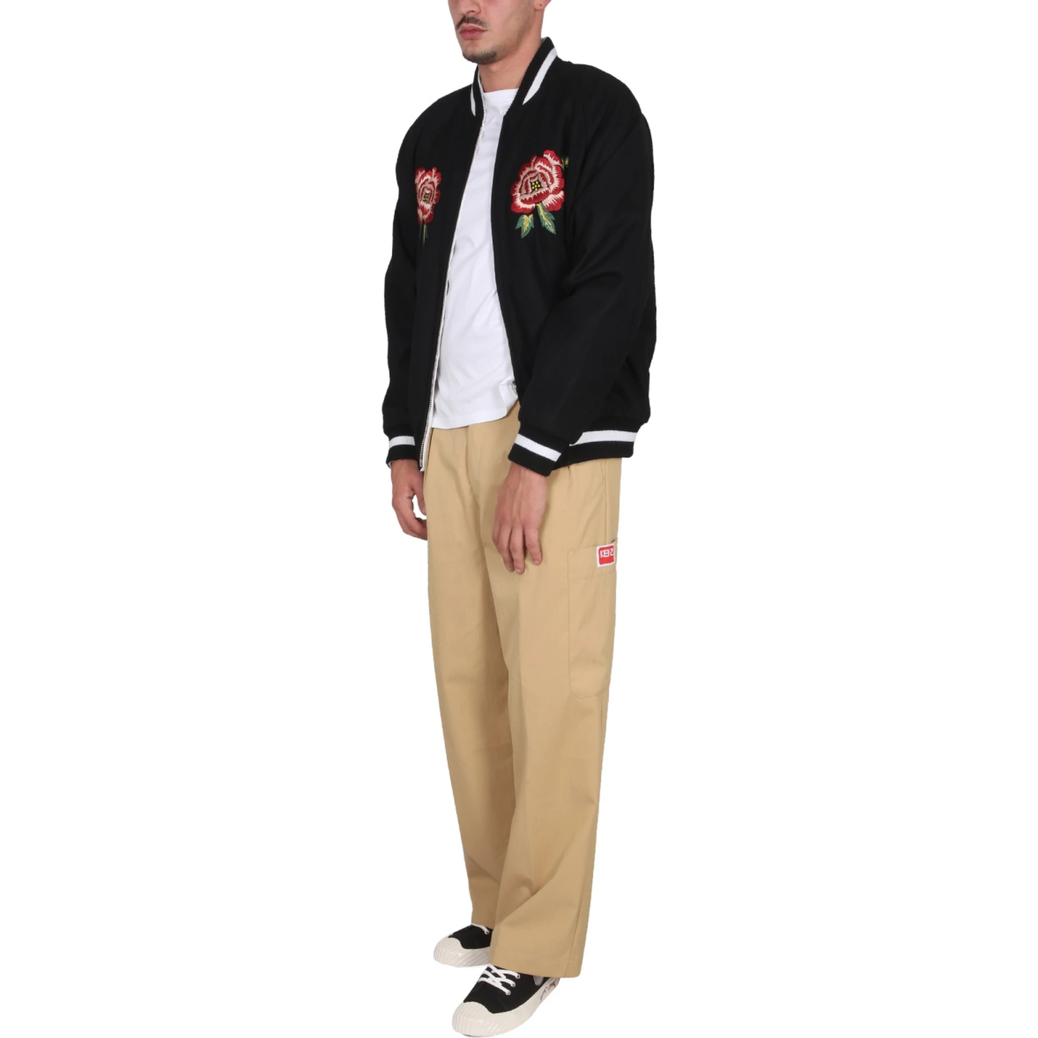 DOUBLE FACE BOMBER JACKET "FRANCE JAPAN"
