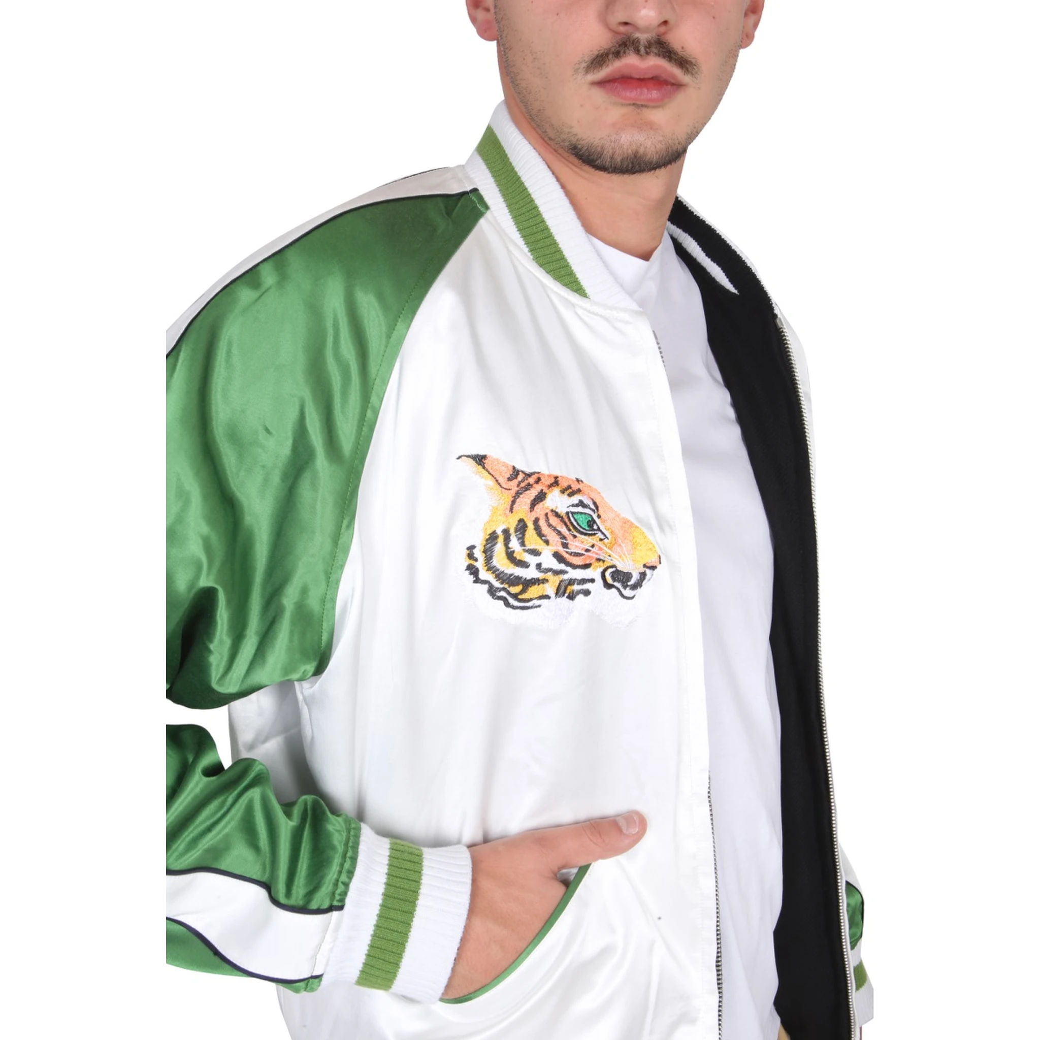 DOUBLE FACE BOMBER JACKET "FRANCE JAPAN"