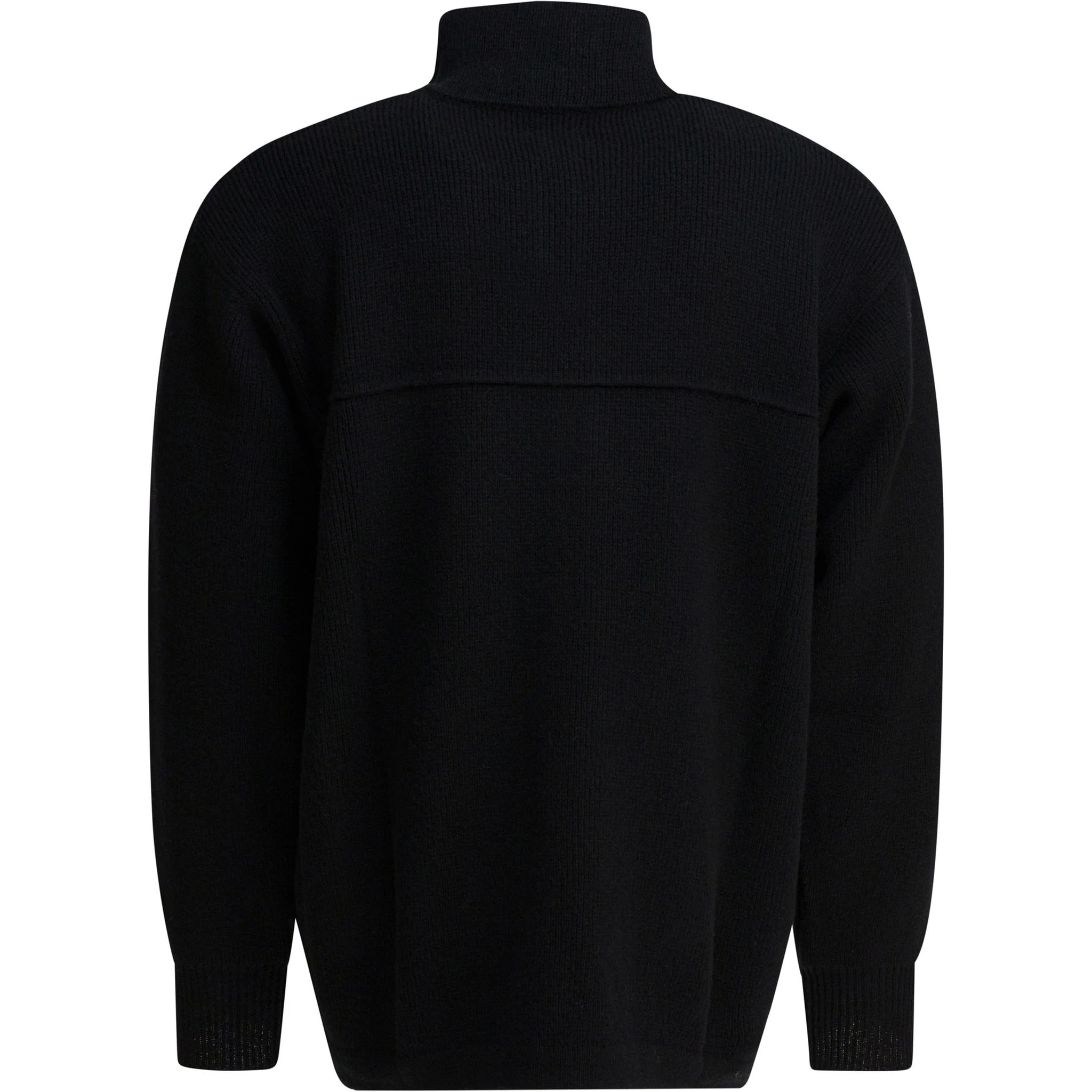 Short wool down jacket
