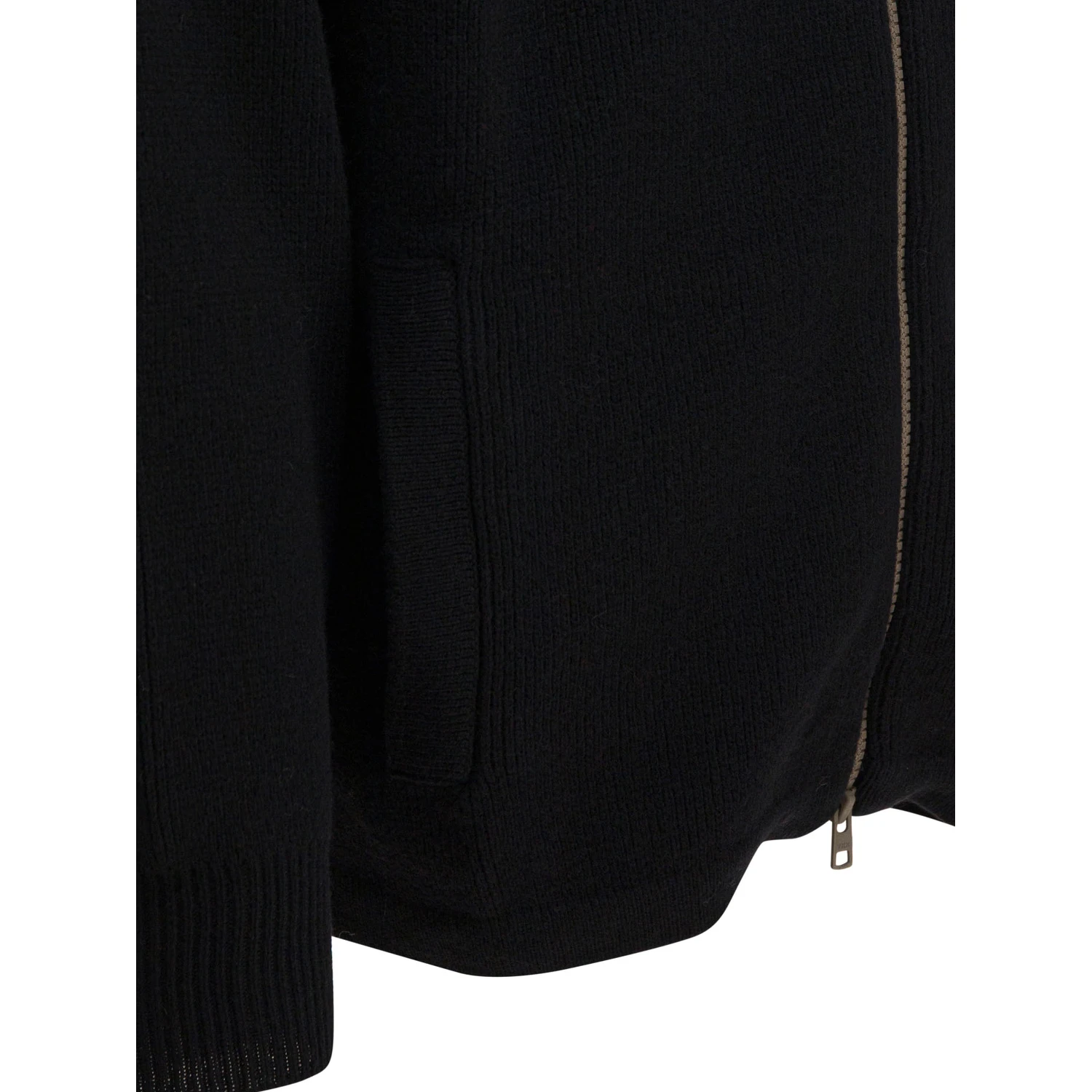 Short wool down jacket
