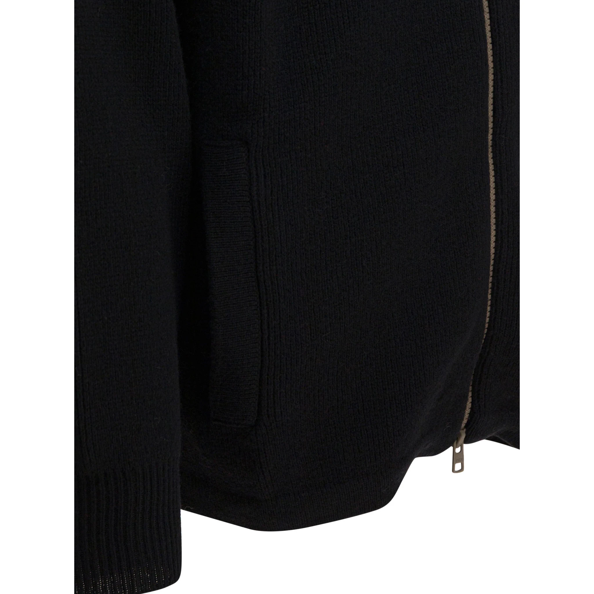 Short wool down jacket