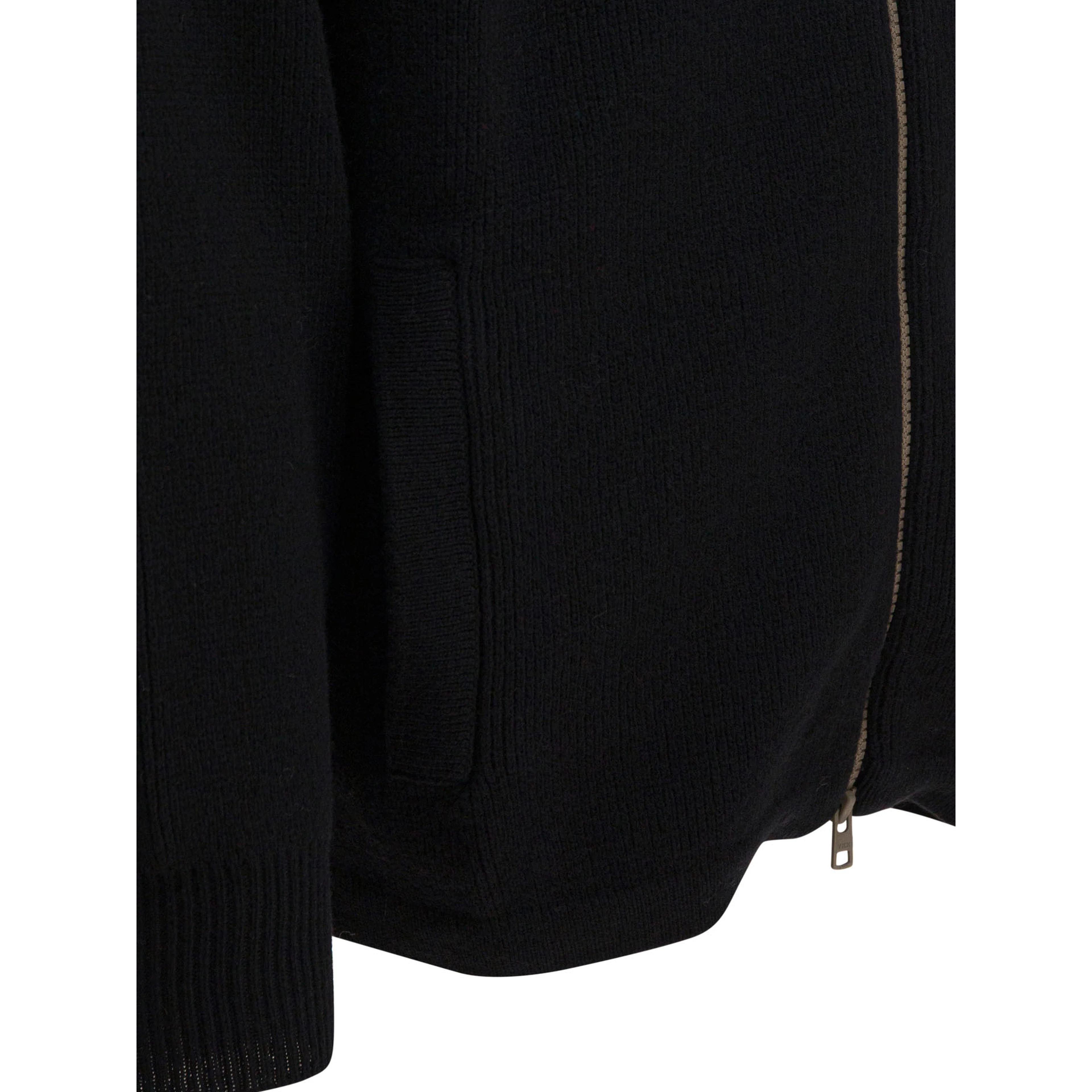Short wool down jacket