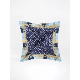Blue Silk Foulard