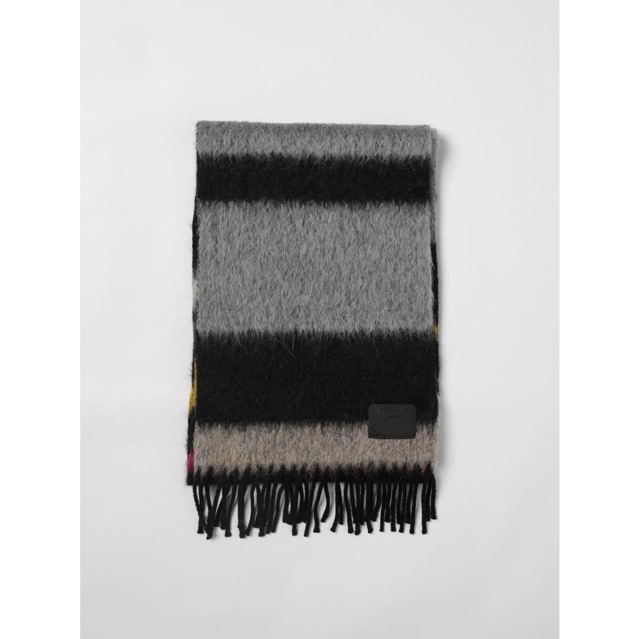 Gray Wool Scarf