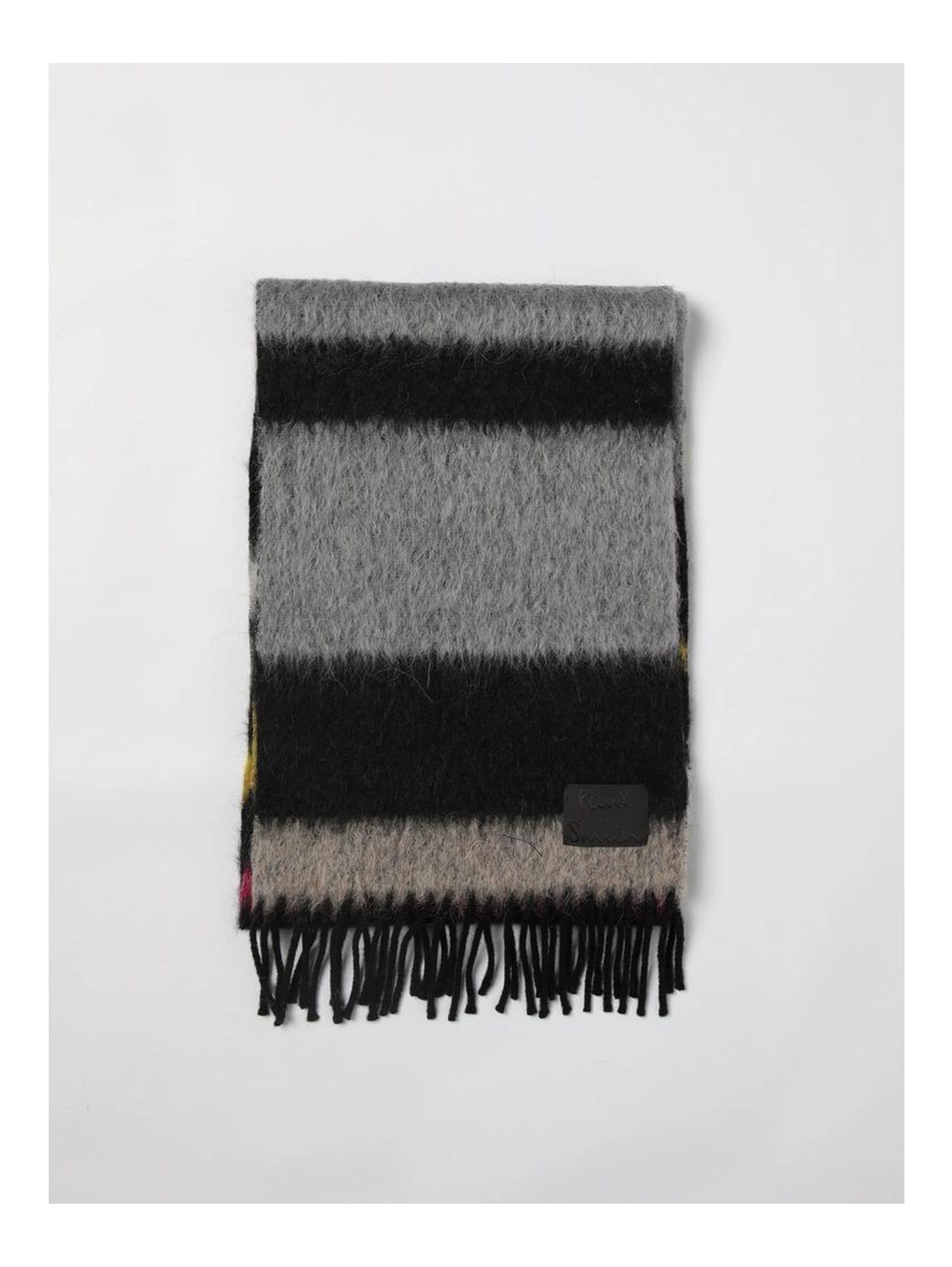 Gray Wool Scarf