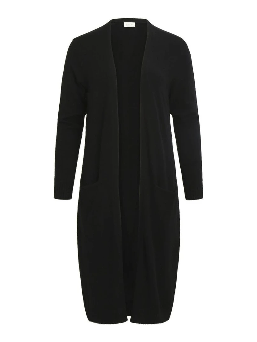 Black Nylon Cardigan