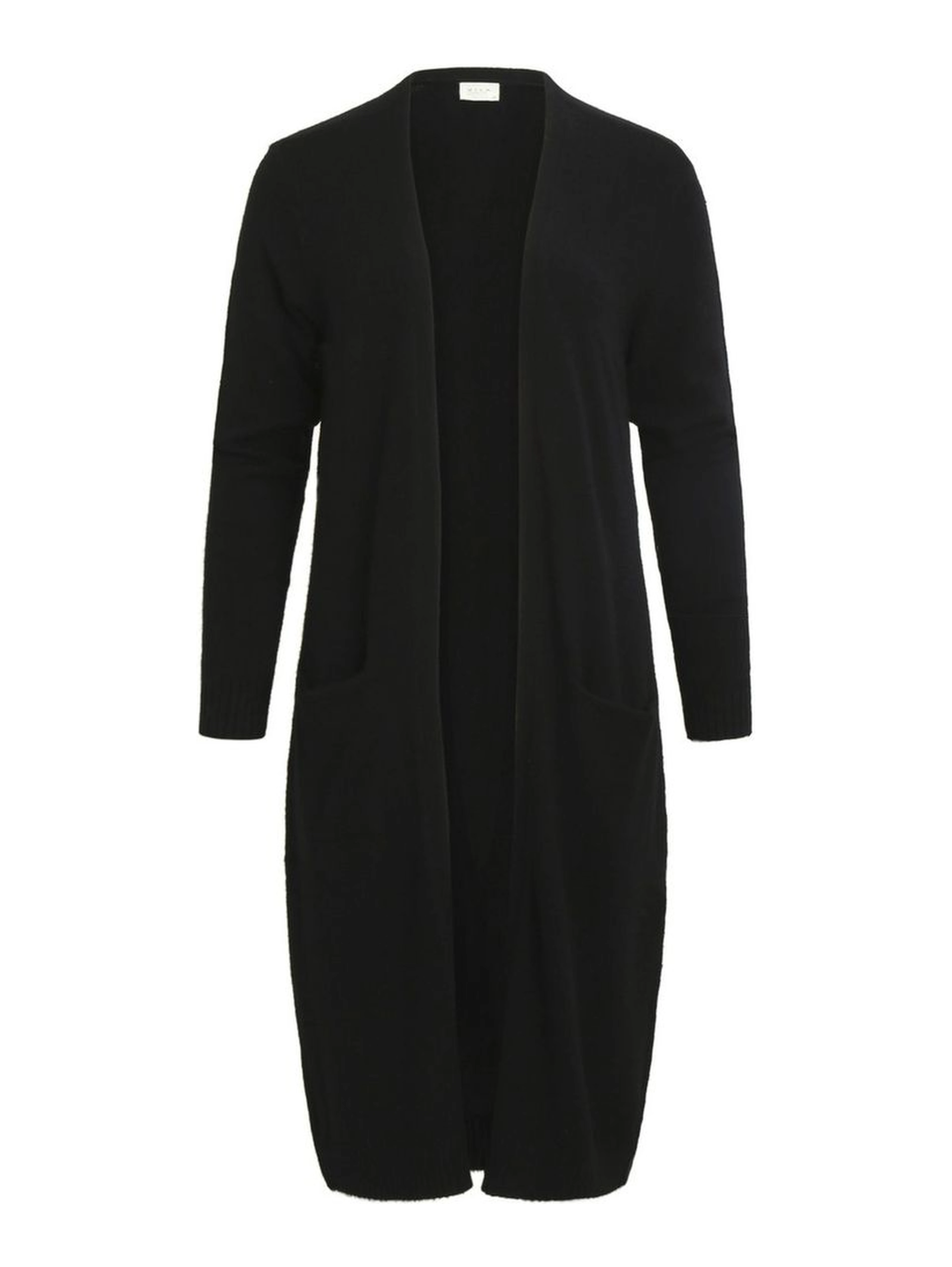 Black Nylon Cardigan