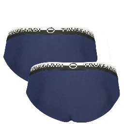 Blue Cotton Underwear